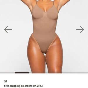 SKIMS Tan Bodysuit